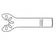 Brasseler USA Small Bone Saw Blades and Rasps - Small Bone Saw Blade, 29.5 x 7.0 mm - KM33-115