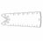 Brasseler USA Small Bone Saw Blades and Rasps - Small Bone Saw Blade, 65.0 x 33.0 mm - KM71-556
