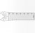 Brasseler USA Small Bone Saw Blades and Rasps - Small Bone Saw Blade, 70.0 x 19.5 mm - KM71-577