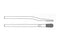 Brasseler USA Small Bone Saw Blades and Rasps - Small Bone Saw Blade, Surgical, Rasp, Small Tear, Cross Cut, Round Shank, 11.0 x 5.5 mm - KM-82