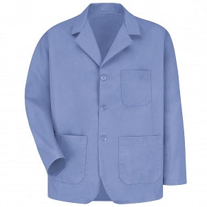 Vf Workwear-Div / Vf Imagewear (W) Men's Lapel Three-Button Coats - Men's 3-Button Lapel Counter Coat, Light Blue, Size S - KP10LBS