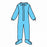 Kappler Provent Plus Coveralls - Provent Plus Front Coveralls, Blue, Size 2XL-3XL - PPH433BU2XL3XL