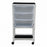 Techno-Aide MRI Carts - Universal MRI Cart with 3 Drawers, 25" Long x 16" Deep - MSC-04