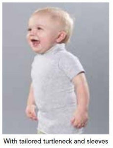 Knit-Rite Torso-Interface Protective Body Socks - INTERFACE, TORSO, X-STATIC, TURTLENECK, MED - 1BX1-BT-MD