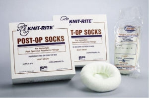 Knit-Rite Post-Op Prosthetic Socks - POST OP SOCK 3PLY NS 6X18 - 1PL32618