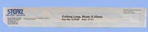 Karl Storz Endoscopy Angled Cutting Loop Electrodes - Resectoscope Loop Electrode, Sterile, 27 Fr - 27050F/6
