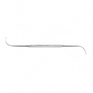 Karl Storz Endoscopy Kuhn Frontal Sinus Seeker - Double-Ended Kuhn Frontal Sinus Seeker, No. 2, 22 cm - 629826