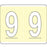 Kardex Psf-138 Compatible Color-Code Label Numeric Compatible Series 1 1/2" X 1 1/4" 500/Roll