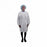Keystone Adjustable Cap Corp Keyguard Lab Coat - Keyguard Lab Coat with 3 Pockets Elastic Wrist and Snap Front, Size M - LC3-WE-KG-MED