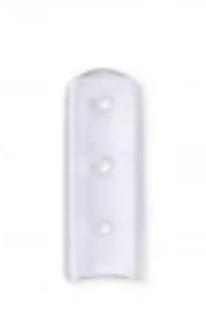 Key Surgical Osteotome Caps - Osteotome Cap with Vents, Clear, 0.25" x 0.75" - 3-04-11