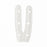 Key Surgical Twin Caps - Instrument Tip Cap with Vents, Twin Cap, White, 0.75" x 0.062" - 3-06-01