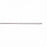 Key Surgical Inc. Channel Cleaning Brushes - Cleaning Channel Brush, Stainless Steel Handle, 12" x 0.079" - BR-12-079-50