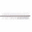 Key Surgical Inc. Channel Cleaning Brushes - Cleaning Channel Brush, Twisted Stainless Steel Handle, 24" x 0.880" - BR-24-880