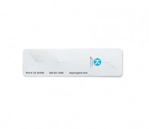 Key Surgical Instrument Sleeves - Sterile Instrument Sleeve, White, 1" x 3.5" - CS-1010W