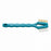 Key Surgical Toothbrush-Style Cleaning Nylon Brushes - Toothbrush-Style Cleaning Brush, Nylon Brass Bristles, 3 Rows, Double-Headed, 7" - D-2100BN-50