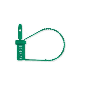 Key Surgical 6" Breakaway Tag - TAG, BREAKAWAY, UNIQUELY NUMBER4"GREEN - LR-103N