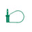 Key Surgical 6" Breakaway Tag - TAG, BREAKAWAY, UNIQUELY NUMBER4"GREEN - LR-103N