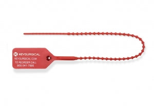 Key Surgical Inc Breakaway Tags - Breakaway Tag, Red, 8" - LR-314