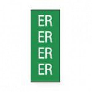 Key Surgical Patterned Sheet Tape - 1/4" Sheet Tape, ER, White / Green - T-502-03