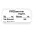 Anesthesia Label, With Experation Date, Time, And Initial, Paper, Permanent, "Protamine Mg/Ml", 1" Core, 1-1/2" X 3/4", White, 500 Per Roll