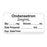 Anesthesia Label, With Experation Date, Time, And Initial, Paper, Permanent, "Ondansetron 2 Mg/Ml", 1" Core, 1-1/2" X 3/4", White, 500 Per Roll