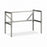 Labconco Telescoping Base Stand with Fixed Feet - Telescoping Base Stand with Fixed Feet, 1000 lb. Capacity, 27-1/2" to 34-1/2" x 48" x 29" - 3746702