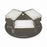 Labconco Corp 6-Place Microtiter Plate Rotor - ROTOR, MICROTITER, 6-PLACE, PLATE - 7553000
