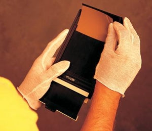 MCR Safety Lightweight Inspectors Reversible / Unhemmed Gloves - Women's Lightweight Cotton Lisle Inspection Gloves - 8610CMG