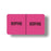Laguna Coast Assoc Medication Labels / Tapes - Morphine Label, Fluorescent Pink - 10850-100