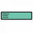 Laguna Coast Associati Nursing Labels - Aqua Printed Nursing Chart Label - DR3251