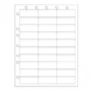 Laguna Coast Association Sheet Labels - Sheet Label, Laser with Holes - I-V30