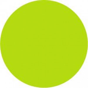 Centurion Centurion General Nursing Labels - Fluorescent Green Circle Removable General Nursing Label - LDFLGB