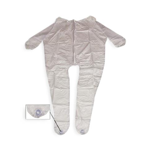 LDI Mort-Port Unionalls - Mort-Port Unionalls, White, Size 3XL - MP-UA-W-XXXL