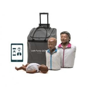 Laerdal Little Family QCPR Dark - MANIKIN, LITTLE FAMILY, QCPR, DARK - 136-03050