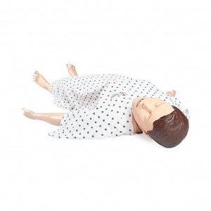 Laerdal Brown Female Arm for Nursing Anne Educational Manikin - Nursing Anne Educational Manikin Brown Arm with Injectable Deltoid and Shoulder Attachment Hardware Set - 325-01350B