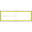 Label Meditech Direct Thermal Paper Permanent 1" Core 4" X 1 1/4" White With Yellow 1000 Per Roll, 8 Rolls Per Case