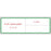 Label Meditech Direct Thermal Paper Permanent 1" Core 4" X 1 1/4" White With Green 1000 Per Roll, 8 Rolls Per Case