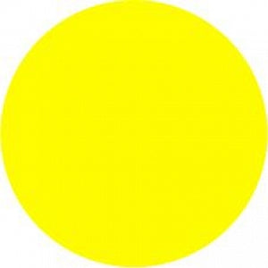Centurion Centurion General Nursing Labels - Yellow Circle Removable General Nursing Label - LDYELB