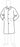 Liberty Glove PolyGard Lab Coats - Lab Coat, Polyguard, No Pockets, Snap Front Closure, Size 2XL - 15300/SZ