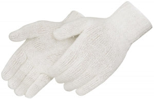 Liberty Glove Economy Weight Gray Cotton Knit Gloves - GLOVE, GREY STRING KNIT, ECONOMY WGHT, LRG - K4517G/L