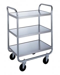 Lakeside Chrome Utility Carts - CART, UTIL, CHRM, 500LB, 3SHF, 17-1/2X27X35-3 - 473
