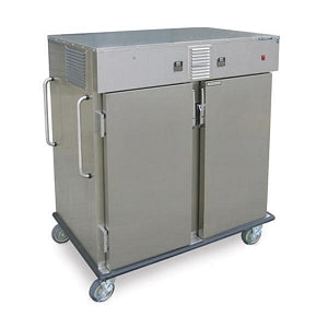 Lakeside Manufacturing Dual Temperature Heated Transport Cart - CART, TRANSPORT, SS, HOT / HOT - 6760HH