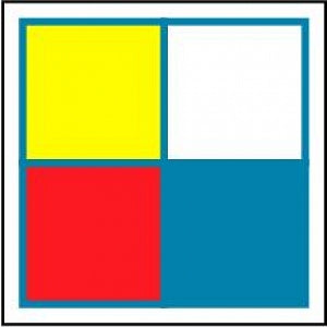 Centurion Centurion Chemical Hazard Labels - 3-Color Chemical Hazard Label - LL1021