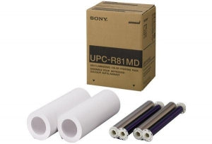 Lynn Medical Sony Color Print Packs - Sony Self-Laminating Color Printing Pack - UPCR81MD