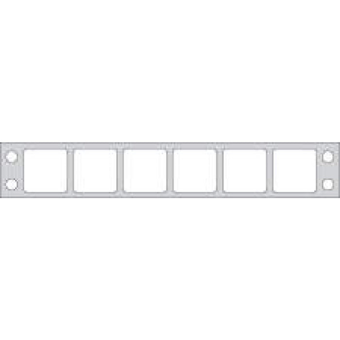 Slide Label Dot Matrix Paper Permanent 6 15/16" X 15/16" White 25000 Per Case