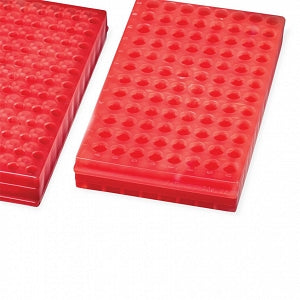 Labcon 96-Place Reversible Microtube Storage Racks - RACK, MCT, 0.5-2ML, PP, 96PL, PURPLE, 5/PK - 2500-226-000