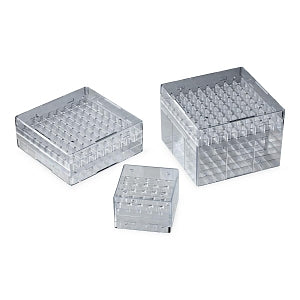 Labcon 25-Place Cryo-Storage Boxes - CRYO BOX, 5ML, PC, 81PL, W/LID, 5/PK - 2711-220-000