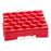Labcon Reusable Racks for 15mL Centrifuge Tubes - RACK, CENT, 15ML, RED, REUSABLE, 5/PK - 2715-224-000