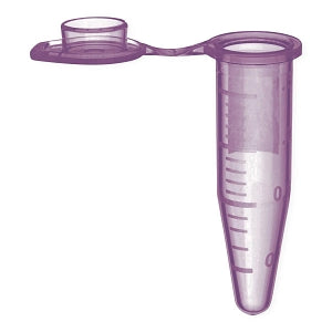 Labcon North America 0.65ml Super Clr PP Microcentrifuge Tubes - TUBE, MCT, 0.65ML, PP, W/CAP, YELLOW, 1000/PK - 3023-802-000