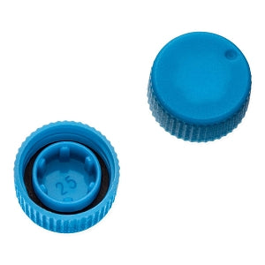 Labcon North America MCT Nonsterile Screw Cap Only with O-Ring - Blue MCT Nonsterile Screw Cap Only with Silicone O-Ring - 3603-877-000